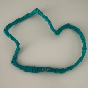 lululemon athletica Turquoise Braided Hairband